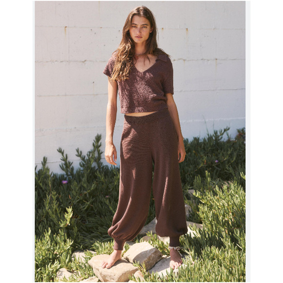 Free People Sweaters - Free People Nolan Sweater Set XL Pants NEW
